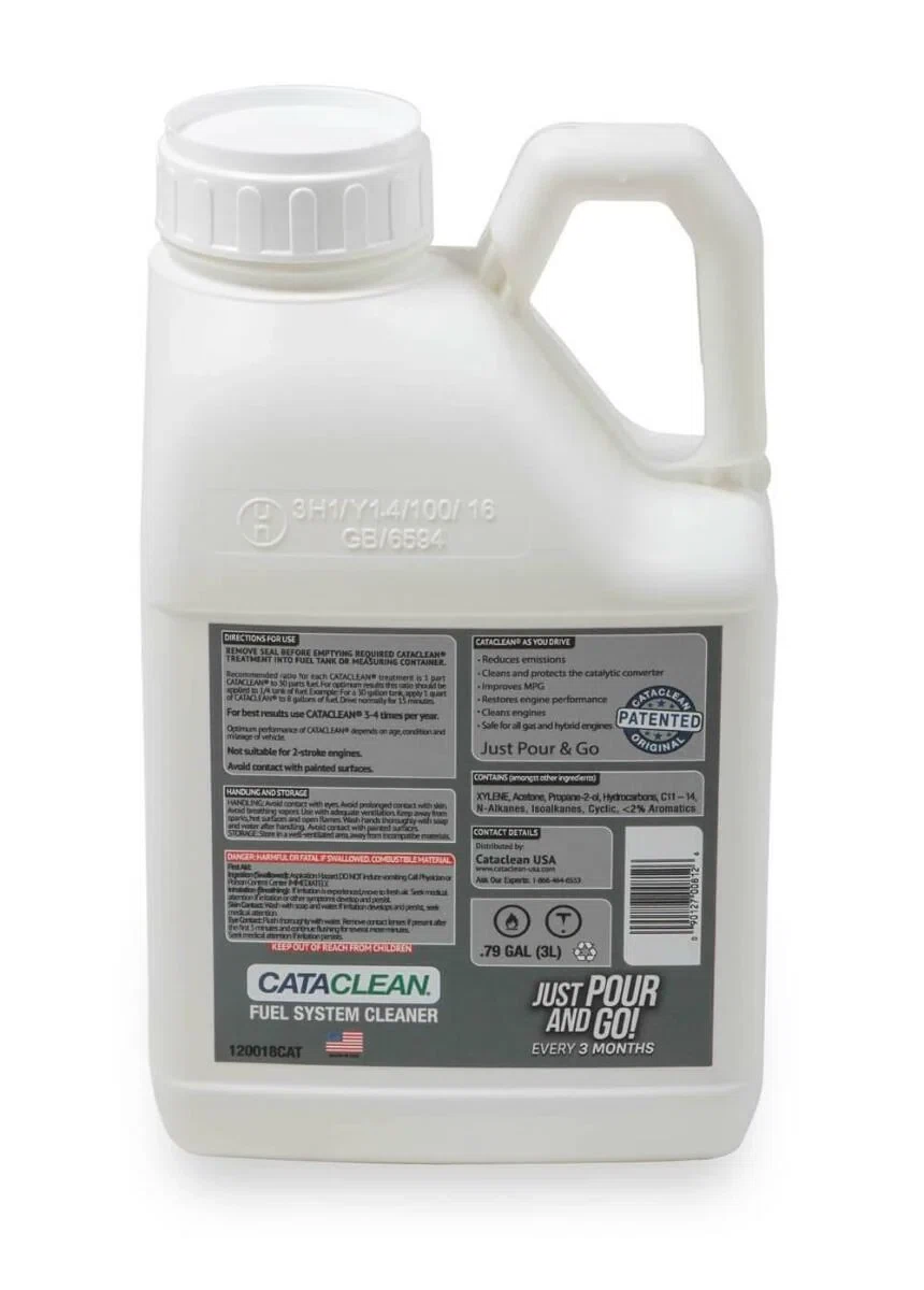 Cataclean - Fuel and Exhaust System Cleaner - Gasoline 3L. Bulk pkg - 120018CAT